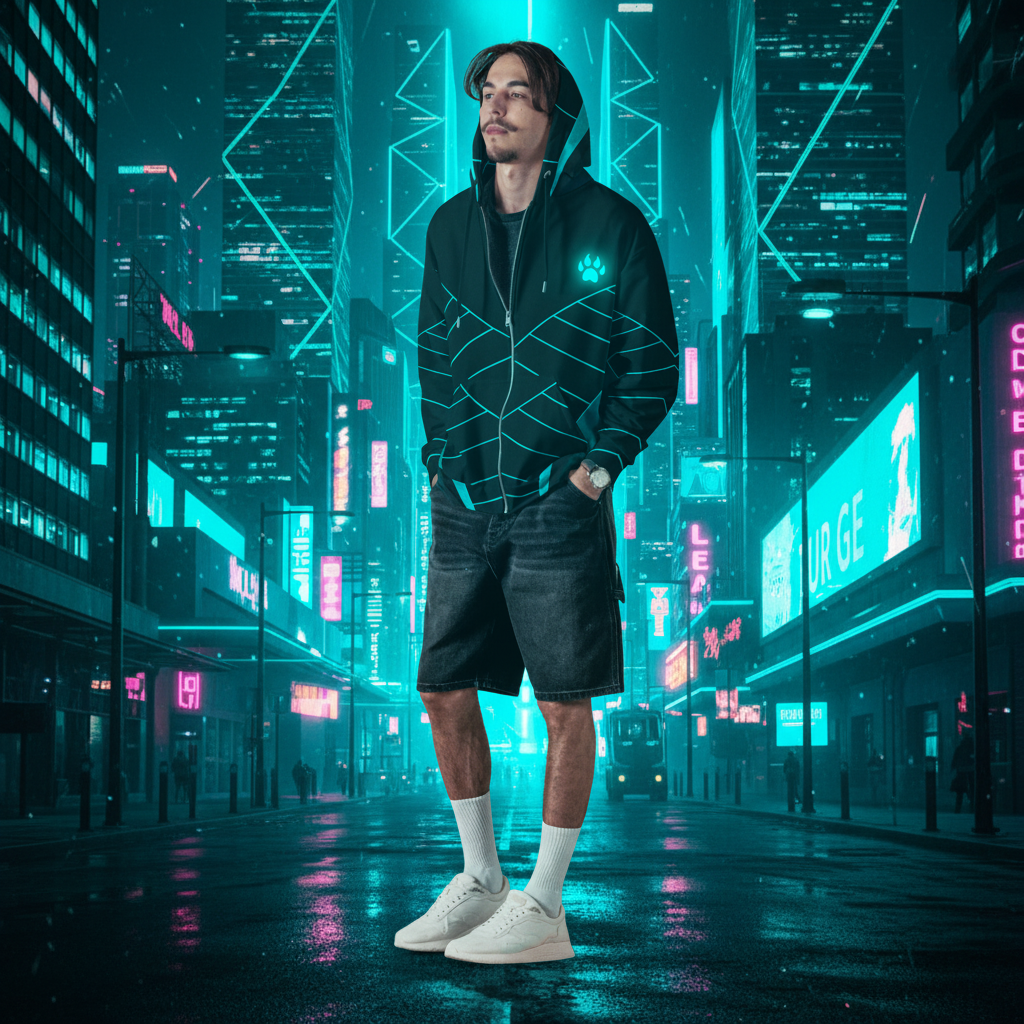 Velocity Black Hoodie (B) V 3.0